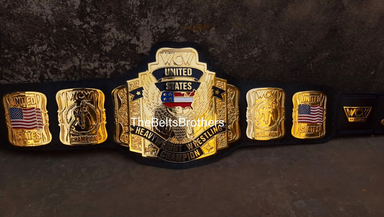 WCW United States Championship Replica Title Belt