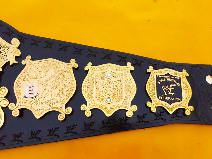 WWF undisputed Championship Replica Title Belt - THE BELTS BROTHERS LTD