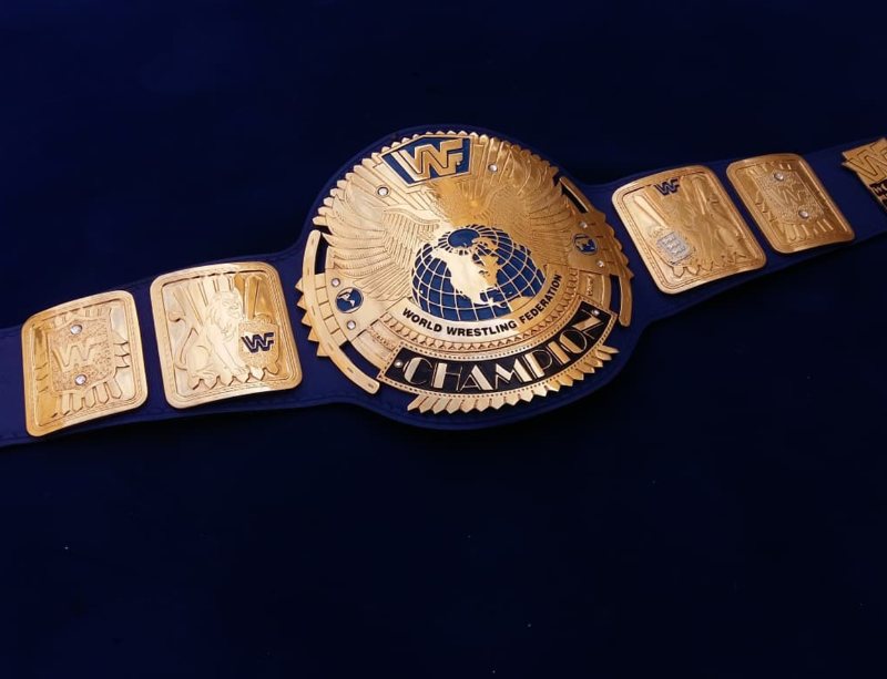 Big Eagle Block Logo Replica TITLE Belt