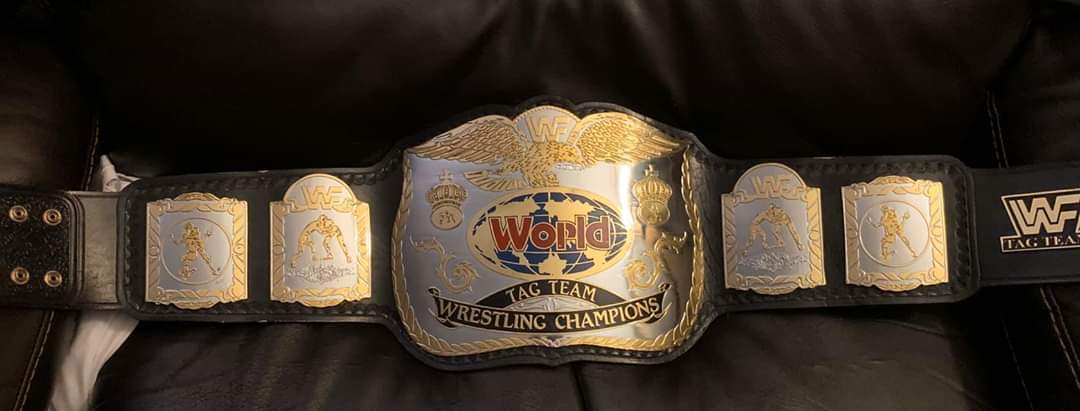 WWF World Tag Team Championship Replica Title Belt