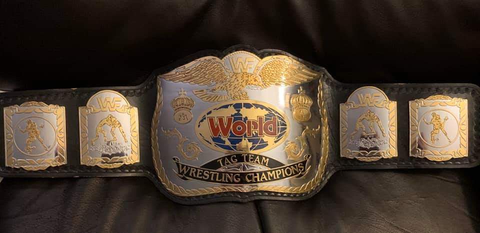 WWF World Tag Team Championship Replica Title Belt