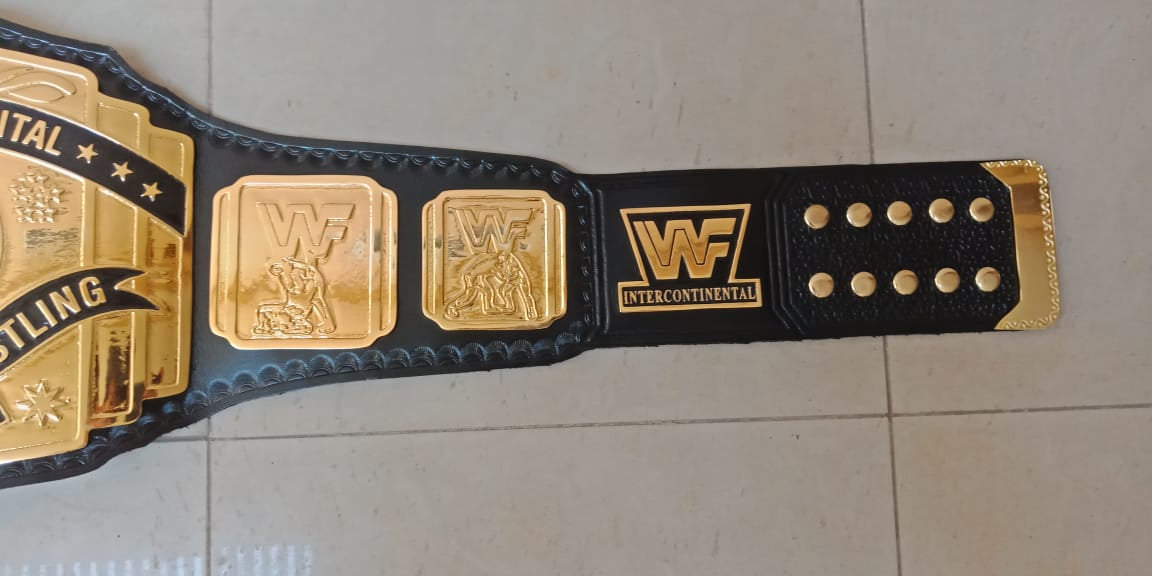 WWF Intercontinental Championship Replica Title Belt