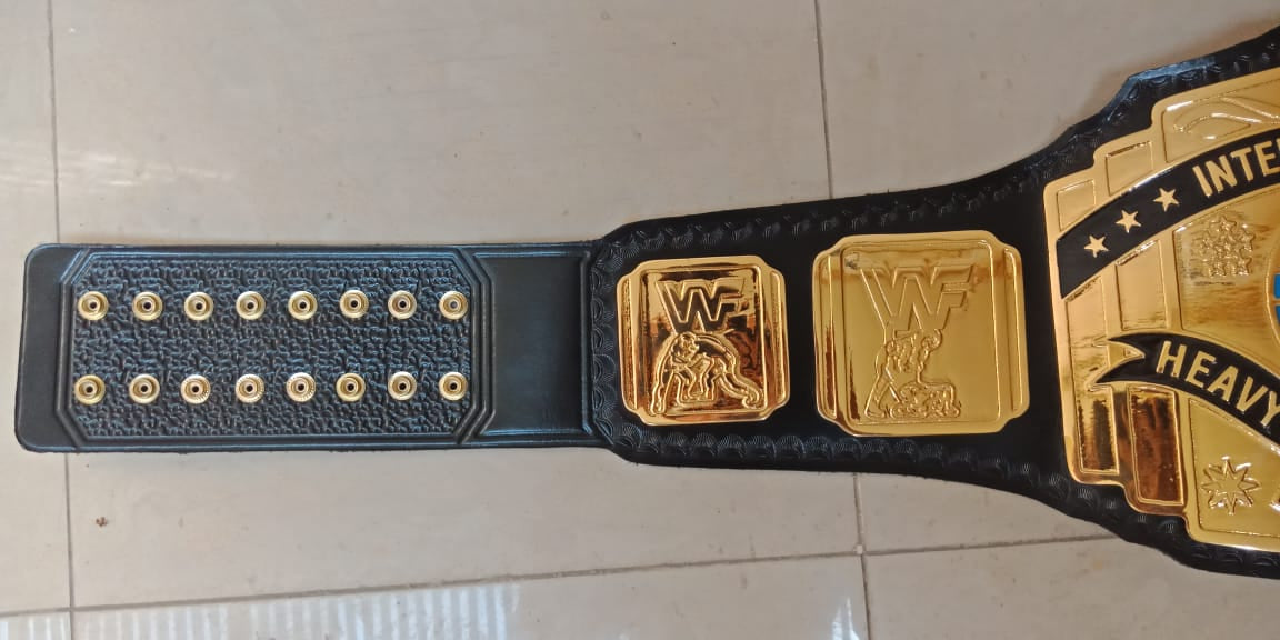 WWF Intercontinental Championship Replica Title Belt