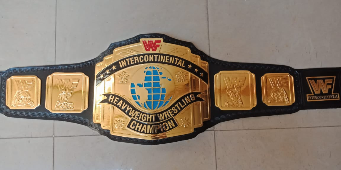 WWF Intercontinental Championship Replica Title Belt