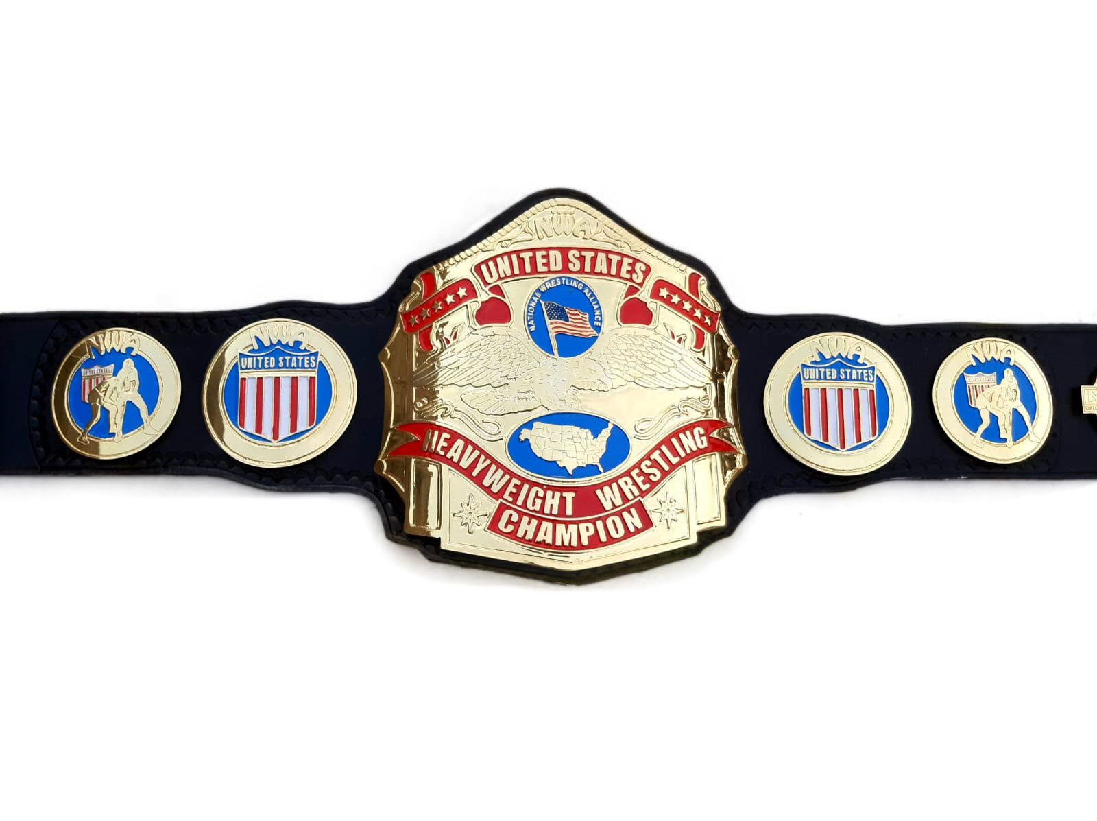 NWA USA Championship Replica Title Belt - THE BELTS BROTHERS LTD