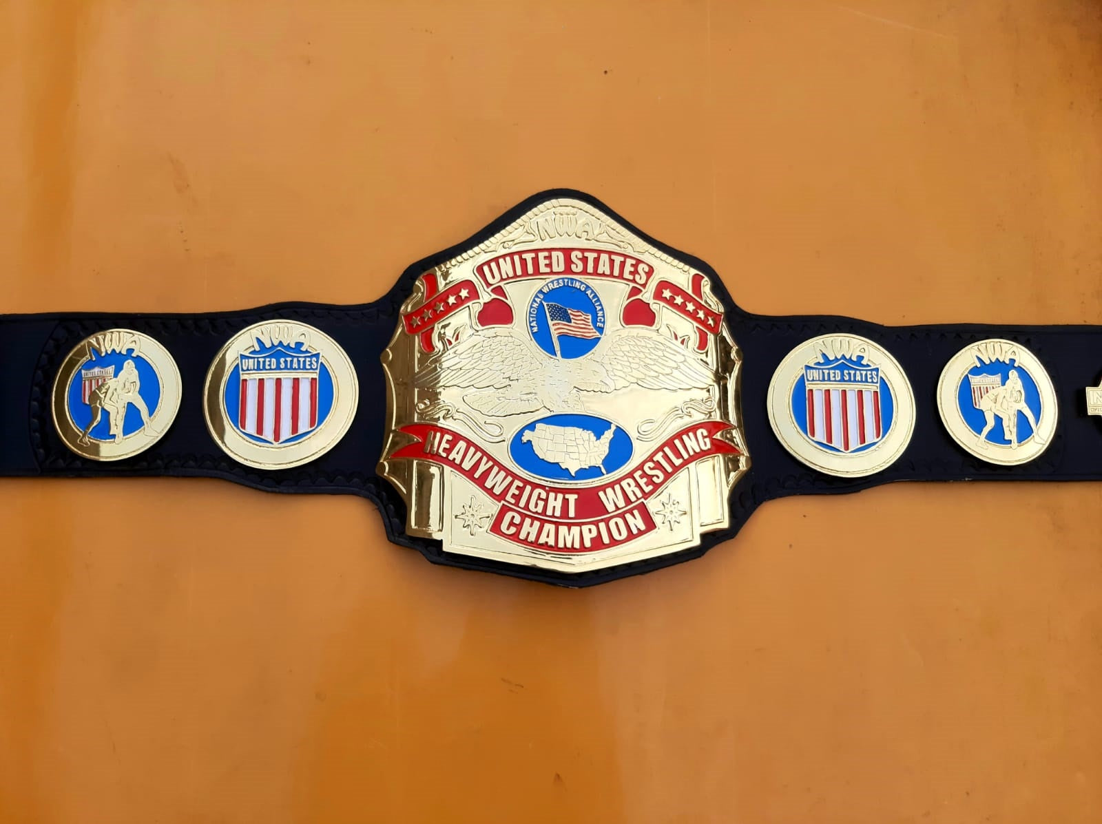 NWA USA Championship Replica Title Belt - THE BELTS BROTHERS LTD