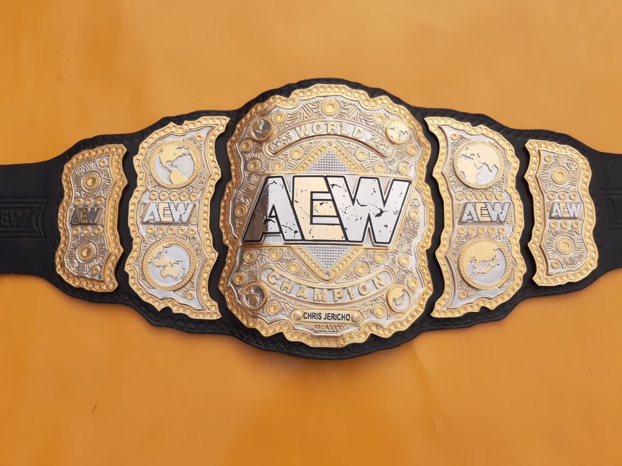 AEW Old Version Championship Replica Title Belt - THE BELTS BROTHERS LTD