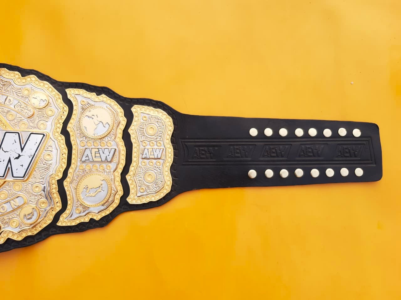 AEW Old Version Championship Replica Title Belt