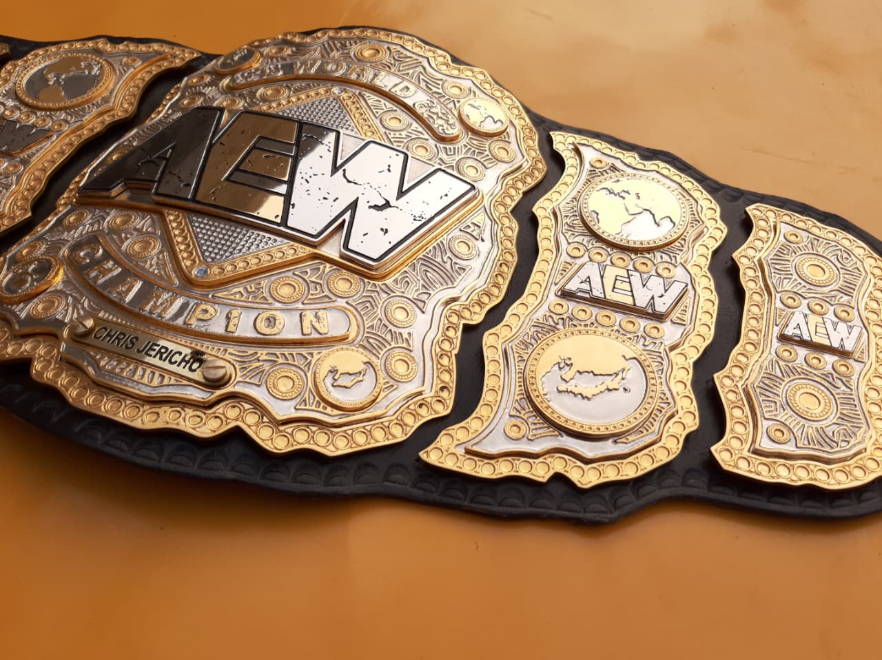 AEW Old Version Championship Replica Title Belt