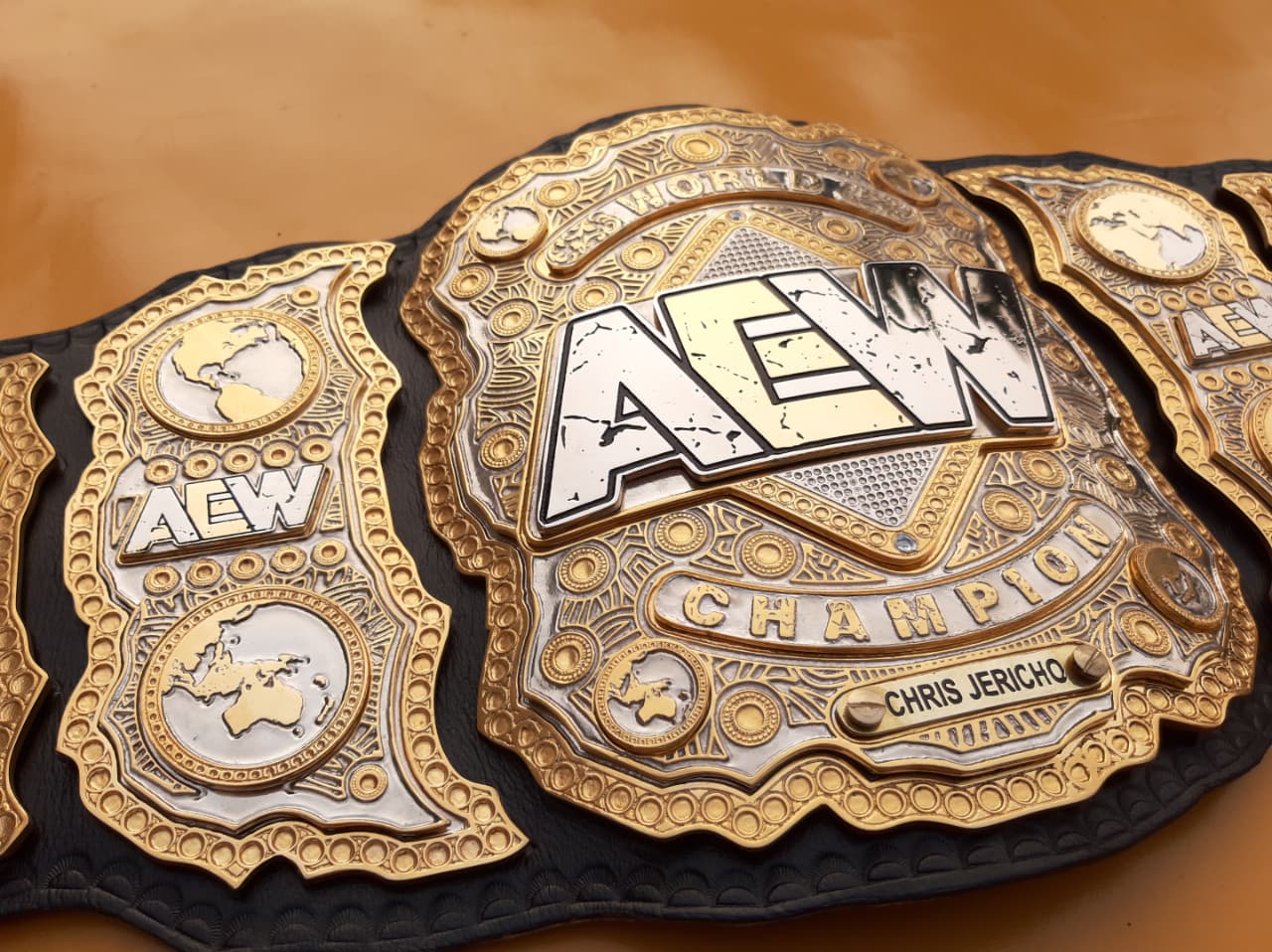 AEW Old Version Championship Replica Title Belt