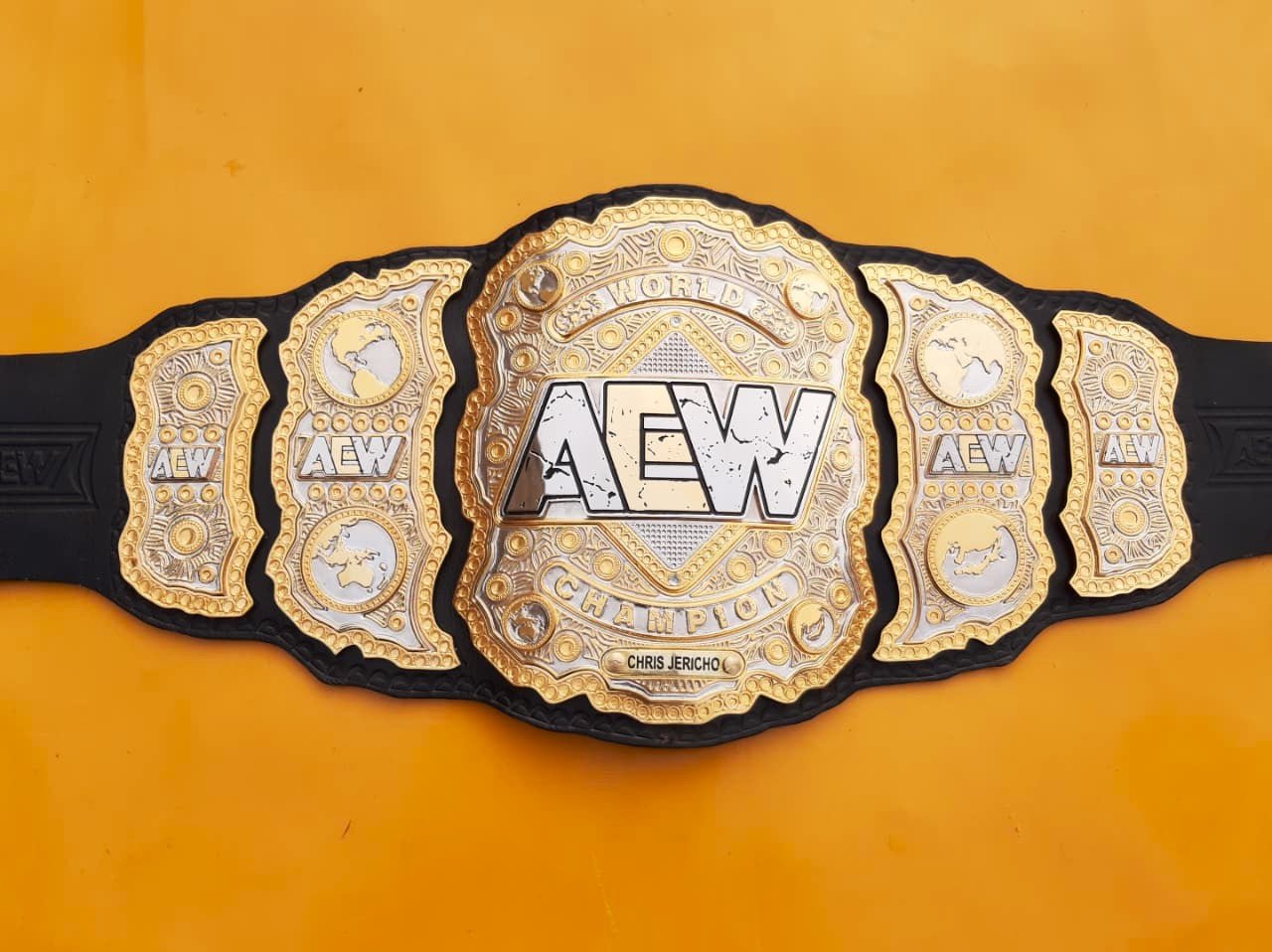 AEW Old Version Championship Replica Title Belt