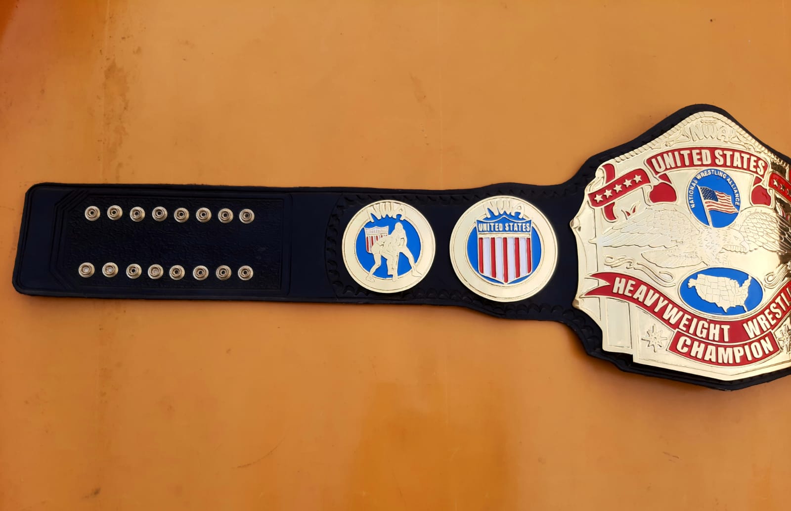 NWA USA Championship Replica Title Belt - THE BELTS BROTHERS LTD