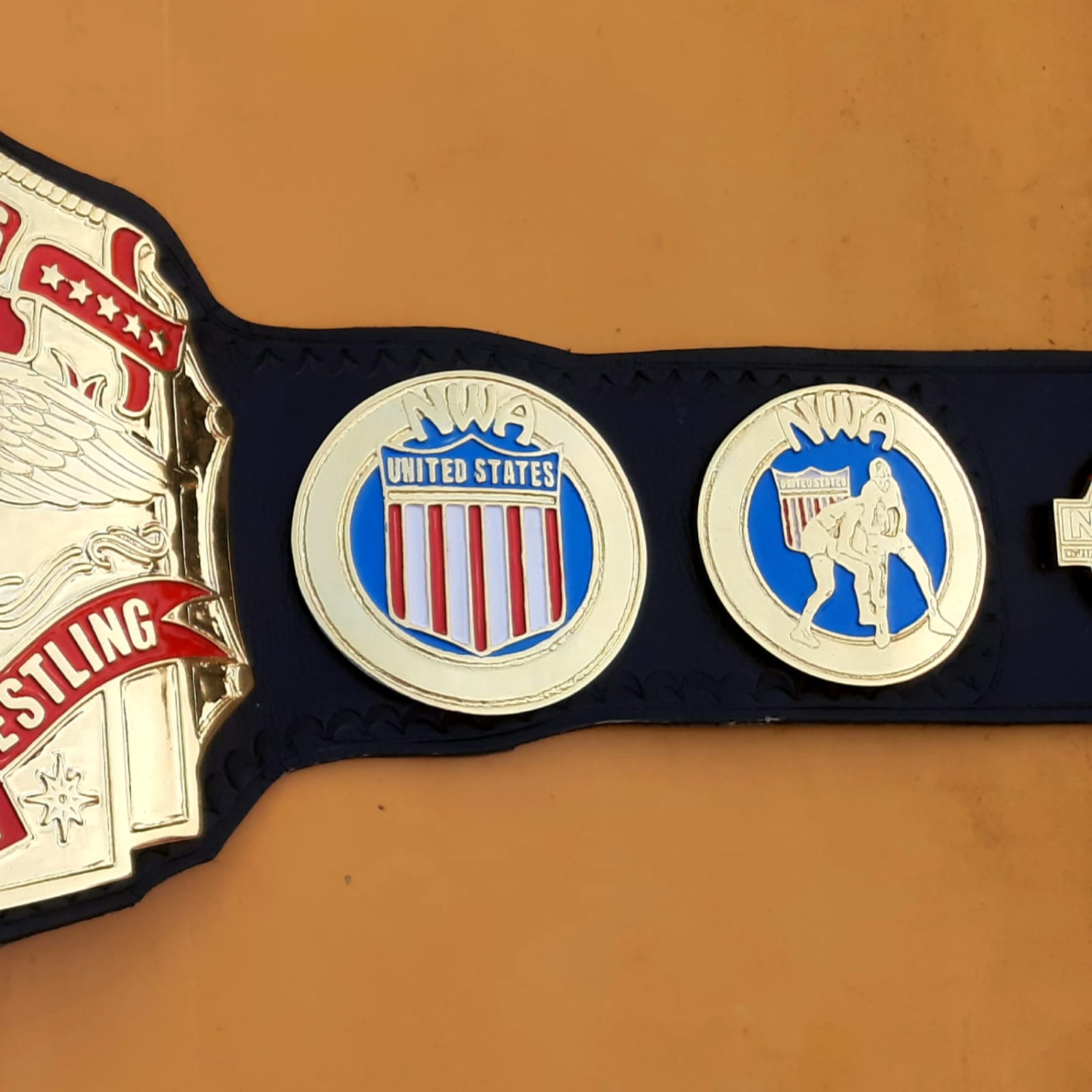 NWA USA Championship Replica Title Belt - THE BELTS BROTHERS LTD