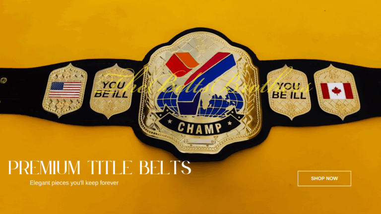 Premium title belts (6)